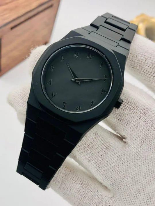 Black Aura Watch Elegant Stylish
