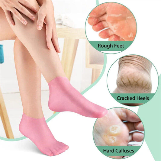 Moisturizing Spa Gel Socks | Silicon Socks
