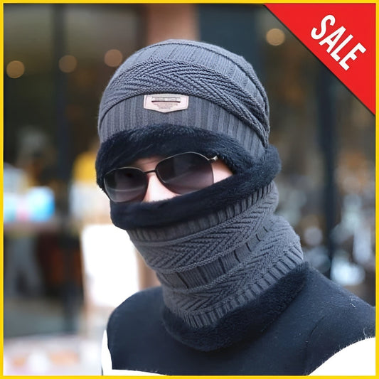 Muffler Cap With Neck Warmer 2 in 1 Warm Comfortable Stylish